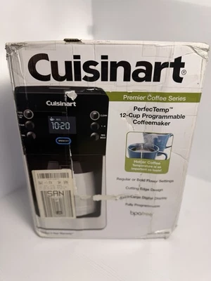 Cuisinart DCC-2900 PerfecTemp 12-Cup Programmable Coffeemaker Silver New - Image 1 of 4