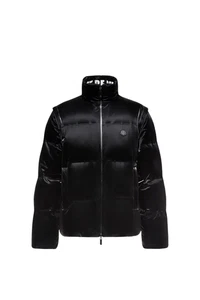 MONCLER GENIUS Throttle $3680 Men's Black Reversible Down Jacket New - Picture 1 of 1