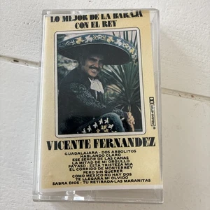 Vicente Fernandez Lo Mejor De La Baraja Con El Rey Cassette (Mexico Made) - Picture 1 of 4