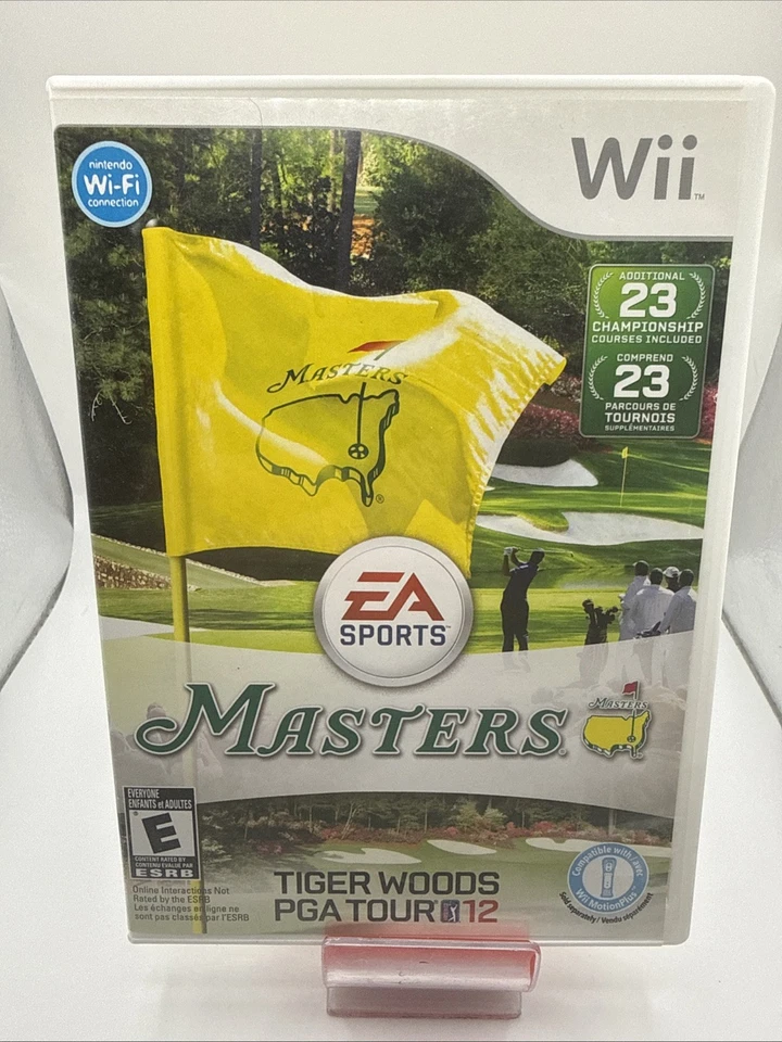 Tiger Woods PGA Tour 12 Masters Wii Juego Golf 23 Campos de Campeonato Foto 1 de 4