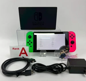 Nintendo Switch HAC-001 Unpatched Console set A Rank Region Free 1 Day Ship 2138 - Picture 1 of 17