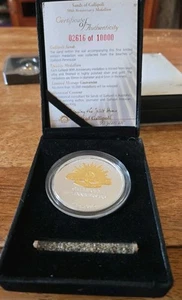 Sands Of Gallipoli 90th Anniversary Medallion THE AUSTRALIAN SPIRIT 2005 - Picture 1 of 8