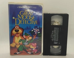 The Great Mouse 1986 Detective Walt Disney Black Diamond VHS Untested 1992 - Picture 1 of 9