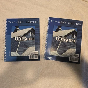American Literature for Christian Schools, Teachers Edition Books 1 and 2 - Picture 1 of 6
