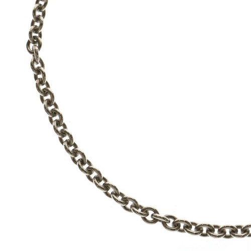 CHROME HEARTS Collana CUORI CROMATI CATENA NE 24 2h Argento BCA081 Usata 850e02e87cb094d7fd864e7