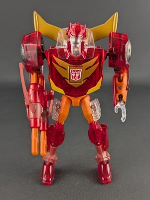 Transformers Sons Of Cybertron Animated Rodimus Minor complete Takara 2010 Clear - Image 1 of 4