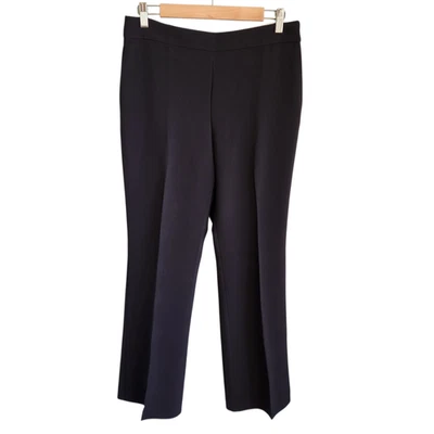 Ann Taylor Pants Black 8P 8 Petites Women's The Trouser High Rise Career Office - Image 1 of 4