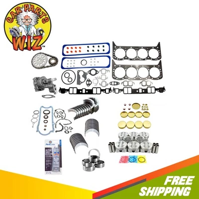 Kit de reconstrução de motor mestre compatível com 87-90 Cadillac Chevrolet Brougham Camaro 5.7L - Imagem 1 de 4