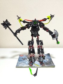 LEGO HERO FACTORY 6203 99% COMPLETE (BROKEN 1 PIECES (READ DESCRIPTION)