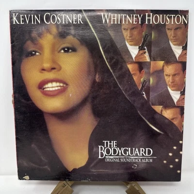 WHITNEY HOUSTON THE BODYGUARD ORIGINAL SOUNDTRACK 1992 JAMAICA  VINYL/LP AST9068 - Image 1 of 4