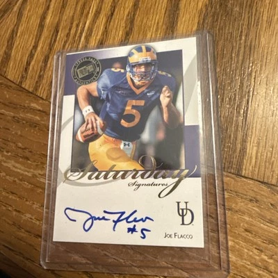 Upper Deck Joe Flacco 2008 Press Pass Saturday Signatures Autographed RC #SS-JF - Image 1 of 2