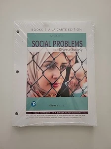 Social Problems In A Diverse Society 7th Edition Loose-leaf by Diana Kendall - Picture 1 of 2