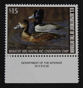 CKStamps: US Federal Duck Stamps Collection Scott#RW74 $15 Mint H OG - Picture 1 of 2