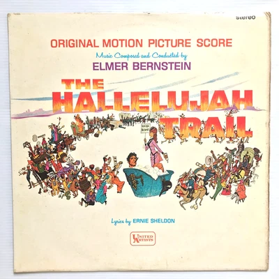 Elmer Bernstein - The Hallelujah Trail Soundtrack Score 1965 Stereo Vinyl LP - Image 1 of 4
