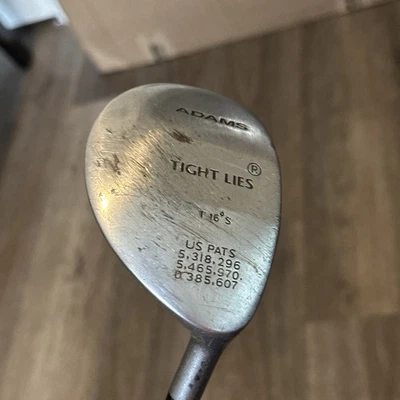 Adams Tight Lies T 16º S 3-Madeira Firme Flex Grafite Destro 42,5” - Imagem 1 de 4