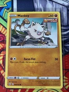 Mankey 066/163 Sword & Shield: Battle Styles Mint Pokemon TCG FREE SHIPPING - Picture 1 of 1