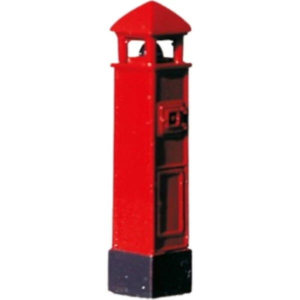 Weinert 3370 H0 Feuermelder stehend, beleuchtet, Weissmetall, Bausatz H0 + Neu - Bild 1 von 1