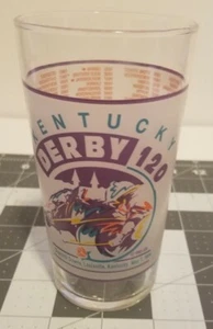 1994 Kentucky Derby Souvenir Churchill Downs Mint Julep Glass 120th Running - Bild 1 von 4