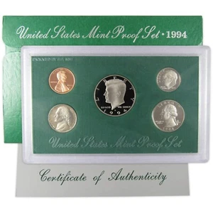 1994 Clad Proof Set U.S. Mint Original Government Packaging OGP Collectible - Picture 1 of 2