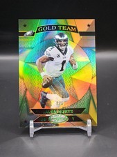 2023 Certified Jalen Hurts Gold Team Green Mirror #1/5  JERSEY # /CM 🔥 