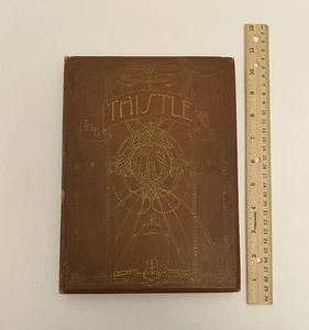The Thistle 1910 Carnegie Institute Of Technology Tech Yearbook Pittsburg PA. - Picture 1 of 10