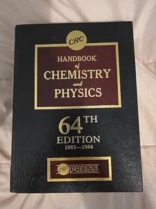 CRC Handbook of Chemistry and Physics • 64th Edition • 1983-1984 - Picture 1 of 3