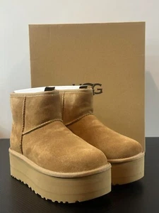 UGG Classic Mini Plateaustiefel Chestnut Damen US 7 #1134991 - Bild 1 von 16