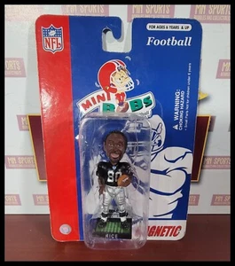 Oakland Raiders Mini Bobblehead FOCO Mini Bobs Jerry Rice San Francisco 49ers - Picture 1 of 1