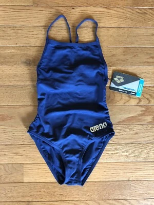 Traje de baño arena Junior's Training resistente al cloro talla 22 nuevo con etiquetas azul marino 597 Foto 1 de 4