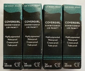 4-Pack New COVERGIRL Exhibitionist Lid Paint Eye Shadow 160 Night Night (Boxed) - Picture 1 of 1