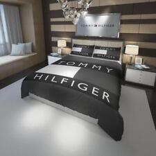 Tommy Hilfiger Logo Custom#4 Quilt Duvet Cover Set Bed Linen California King
