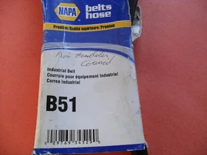 NAPA INDUSTRIAL BELT # B51  (NEW) - Picture 1 of 6