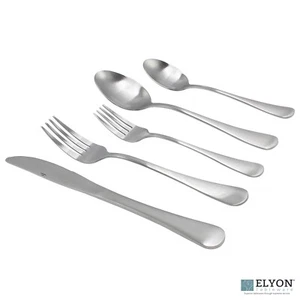 Elyon Geschirr 20-teiliges Besteck matt silber Set, Service für 4 - Bild 1 von 1