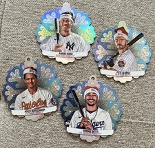 2023 Topps Holiday Baseball Cards Diecut Snowflake Ornaments - You Pick!