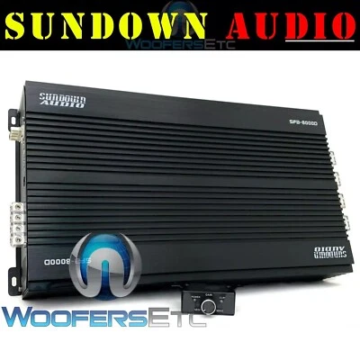 SUBWOOFERS SUNDOWN AUDIO SFB-8000D MONOBLOQUE 8100W RMS CLASE D AMPLIFICADOR COCHE NUEVO Foto 1 de 4