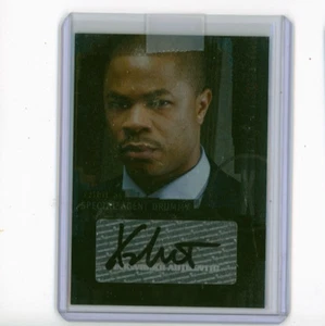 Tarjeta autógrafa The X-Files: I Want to Believe A5 Xzibit de Inkworks - Imagen 1 de 1