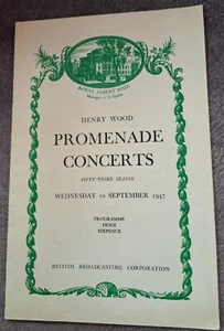 1947 Haydn Rogerson Cello LPO Prom Concert Programme Albert Hall Iris Loveridge - Foto 1 di 6