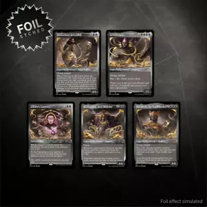 ๐ MTG Secret Lair: Read the Fine Print - Foil ETCHED Sealed Liliana Dreadhorde - Picture 1 of 5