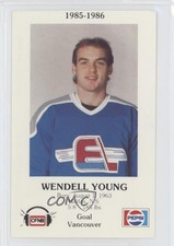 1985-86 Pepsi Fredericton Express Police Wendell Young #12
