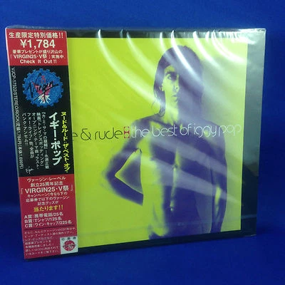IGGY POP: Nude & Rude (EXTREMELY RARE OOP 1999 JAPANESE PROMO CD VJCP-17522) - Image 1 of 4