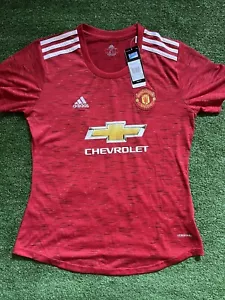Manchester United Adidas 2020/21 Jersey Women’s XL NWT - Picture 1 of 6