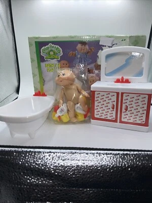 "Cabbage Patch Kids 1997 juego de baño coleccionable 4"" fregadero de bañera para muñeca" Foto 1 de 4