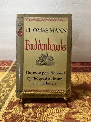 Buddenbrooks by Thomas Mann 1952 Vintage Paperback Cardinal Giant Foto 1 de 4