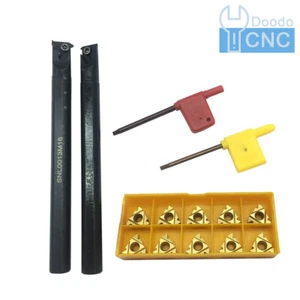 Herramienta de torneado de roscado CNC SNR 0013M16+SNL 0013M16 13 mm + 10 piezas 16IR/16ER AG60 - Imagen 1 de 7