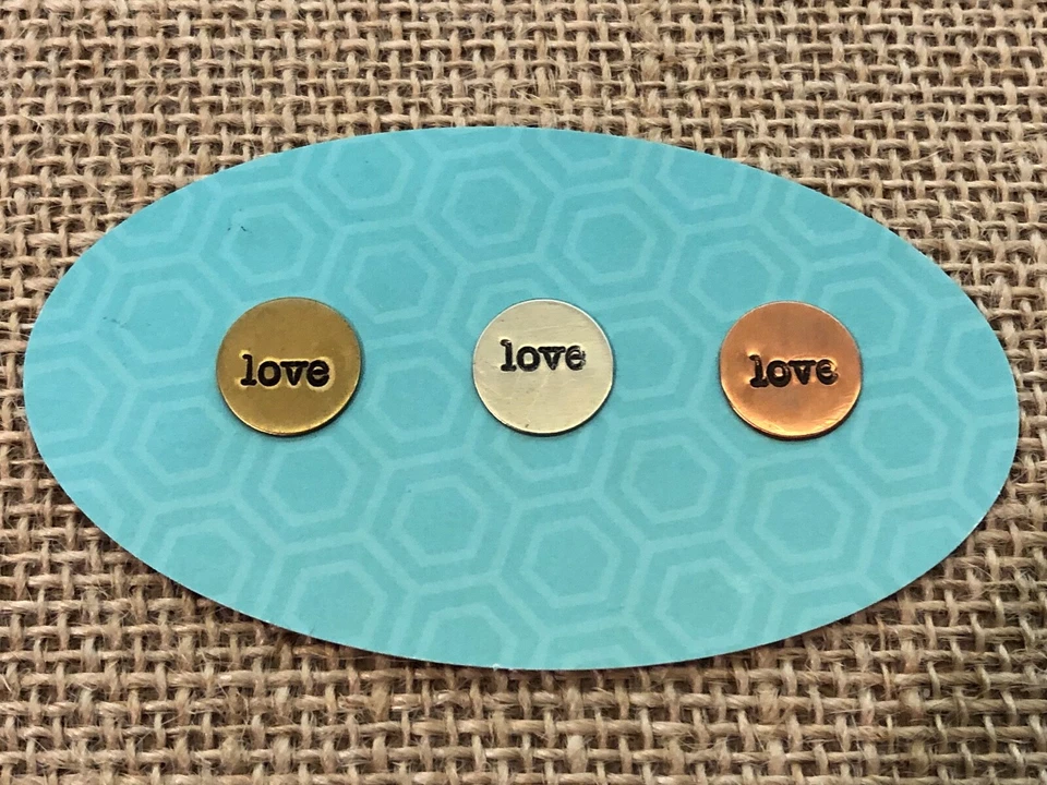 Auténtico Origami Owl Mini Love Plato Redondo - Nuevo y Retirado Foto 1 de 1