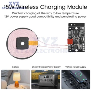 15W Wireless Charging PCBA 12V Fast Charging Wireless Charger Transmitter Module - Picture 1 of 18