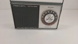 Vintage Realistic Patrolman 12-629A Portable AM/VHF Radio 1970s  TESTED - Bild 1 von 5