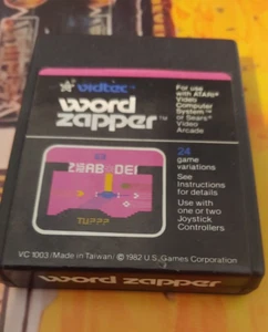 Word Zapper per ATARI VCS 2600 (Modulo) (1981) gioco classico 8 bit - Foto 1 di 1
