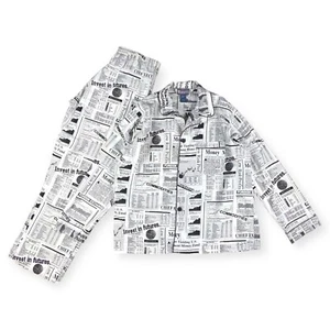 Varsity Men's Vintage Cotton Stock Money Investment Theme Pajamas L - Picture 1 of 13