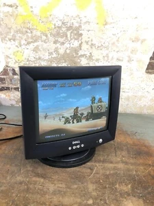 Vintage Dell E773c 17" CRT VGA Computer Monitor 1280 x 1024 @ 60Hz Retro Gaming - Picture 1 of 15